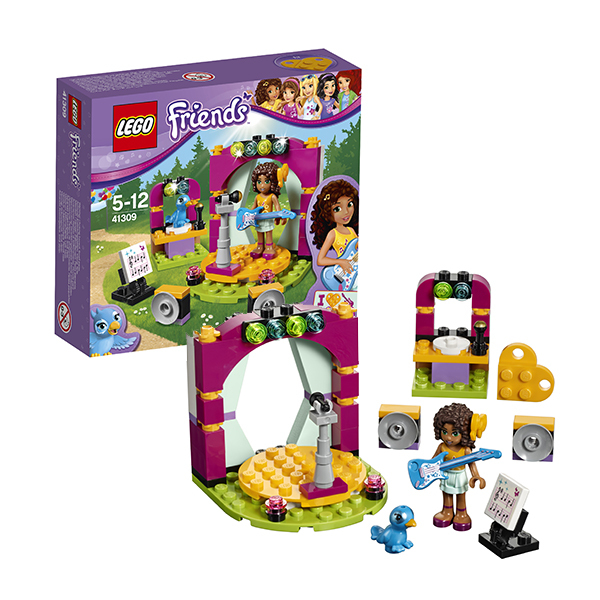 Конструктор Lego Friends «Музыкальный дуэт Андреа», арт. 41309, производитель LEGO (ЛЕГО), ISBN 570-2-01586-632-3, № 1