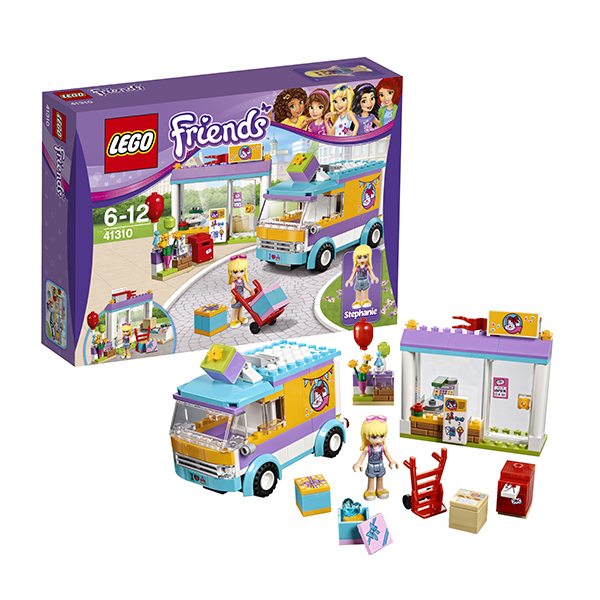 Конструктор LEGO Friends. Подружки. Служба доставки подарков, арт.41310, производитель LEGO (ЛЕГО), ISBN 570-2-01586-634-7, № 1