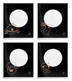 Тетрадь 24 л. линия Black side, арт. LXSCL24-BS, производитель ФАРМ, ISBN 460-2-72319-421-7, № 1