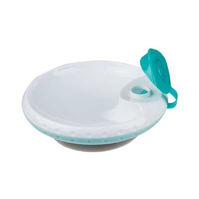 Тарелочка с подогревом Мятная 1070/01, производитель Babyono, ISBN 590-1-43541-022-6№ 1