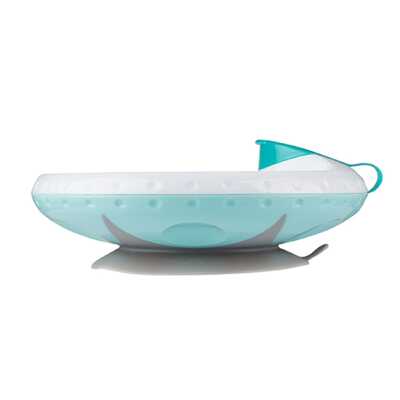 Тарелочка с подогревом Мятная 1070/01, производитель Babyono, ISBN 590-1-43541-022-6№ 2