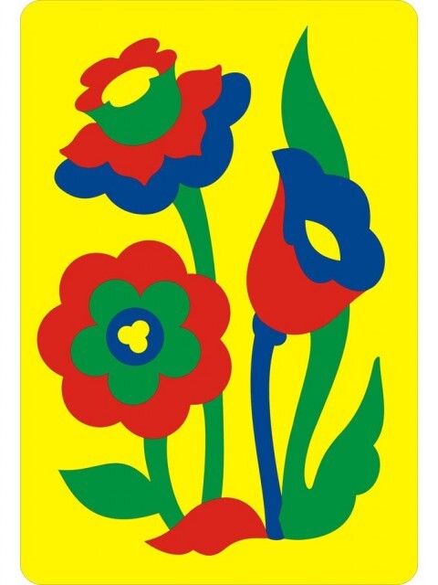 Мозаика мягкая &quot;Цветы&quot;, производитель Тедико, ISBN 460-0-00145-309-4, № 1