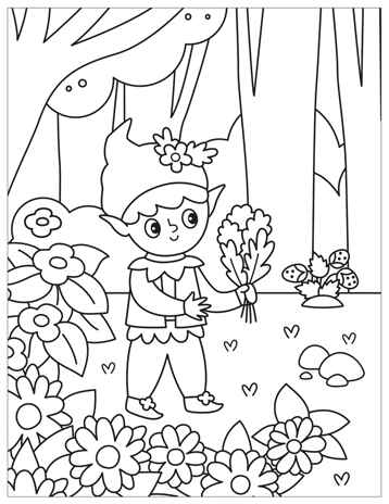 Феи (Милые раскраски), производитель МОЗАИКА kids , ISBN 978-5-43154-693-8№ 4