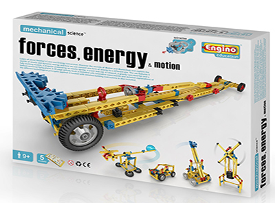 Конструктор ENGINO: Сила, энергия и движение, серия MECHANICAL SCIENCE, арт. M11, производитель ENGINO, ISBN 529-1-66400-080-1, № 1