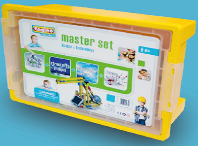 Конструктор ENGINO: Master set. Решения для школы. Занятия по физике, серия MECHANICAL SCIENCE, арт.M50, производитель ENGINO, ISBN 529-1-66400-107-5, № 1