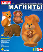 Фигурки на магнитах "В нашем лесу", производитель LORI (Лори), ISBN 460-7-04532-496-0 № 1