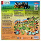 Настольная игра Seek & Find Safari (Сик и Файнд Сафари), арт. 58007, производитель Tactic (Тактик), ISBN 641-6-73958-007-4, № 3