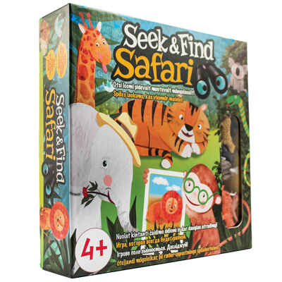 Настольная игра Seek & Find Safari (Сик и Файнд Сафари), арт. 58007, производитель Tactic (Тактик), ISBN 641-6-73958-007-4№ 4