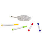 Набор для творчества Брелок-раскраска Череп , арт. ВВ3104, производитель Bondibon (Бондибон), ISBN 489-5-13602-999-7, № 2