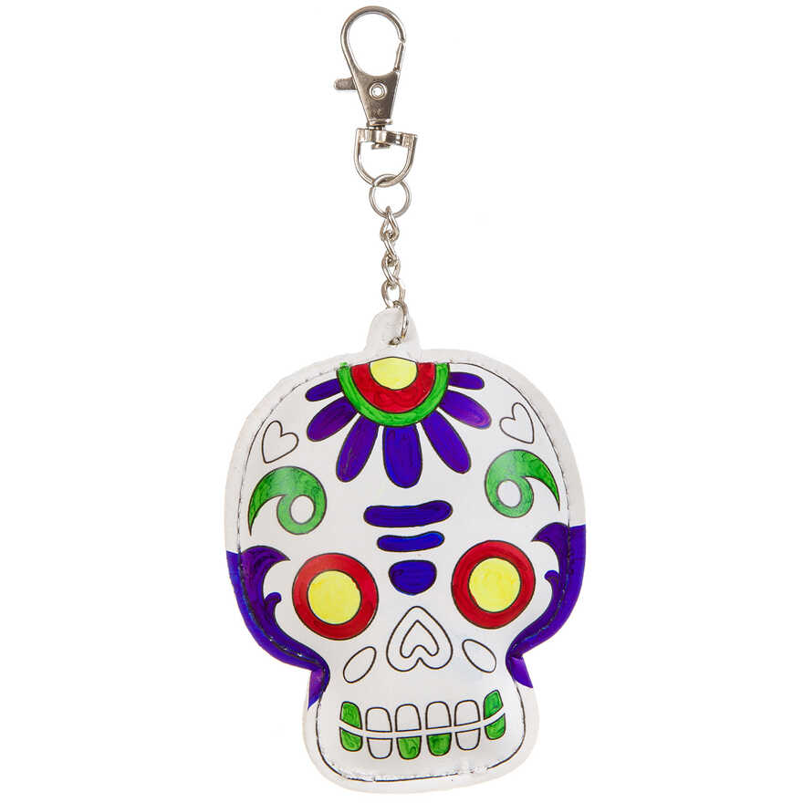 Набор для творчества Брелок-раскраска Череп , арт. ВВ3104, производитель Bondibon (Бондибон), ISBN 489-5-13602-999-7, № 3