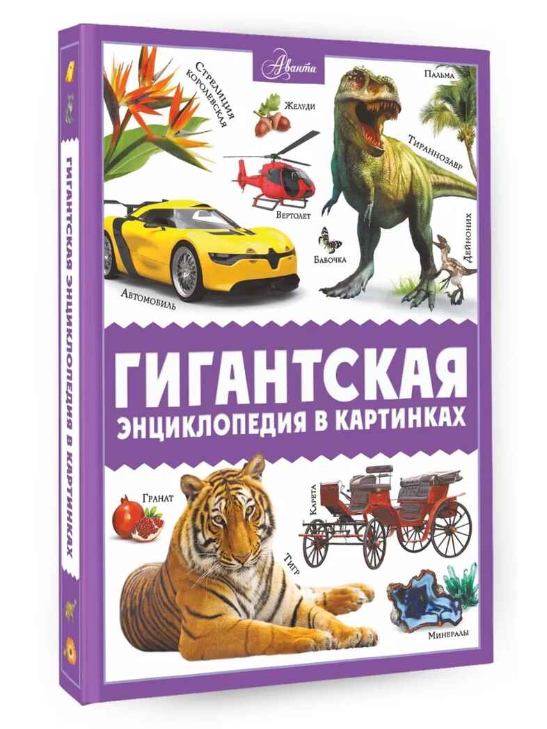 Гигантская энциклопедия в картинках, производитель АСТ , ISBN 978-5-17153-704-3, № 1