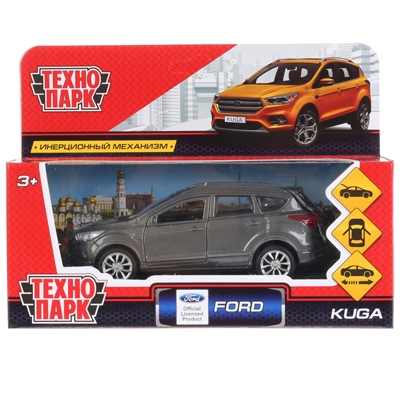 Ford Kuga серый 12 см,  арт. KUGA-GY, производитель Симбат, ISBN 469-0-59015-667-4№ 1