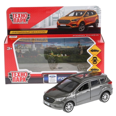 Ford Kuga серый 12 см,  арт. KUGA-GY, производитель Симбат, ISBN 469-0-59015-667-4№ 7