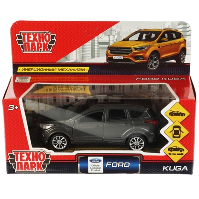 Ford Kuga серый 12 см,  арт. KUGA-GY, производитель Симбат, ISBN 469-0-59015-667-4№ 8