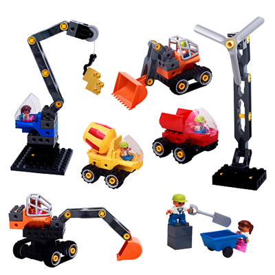 Конструктор Строительная техника - основной набор DUPLO 45002, арт. duplo-stroitelniy-nabor-45002, производитель ООО "СТЕМ ЦЕНТР" , ISBN 200-9-46938-658-6 № 3