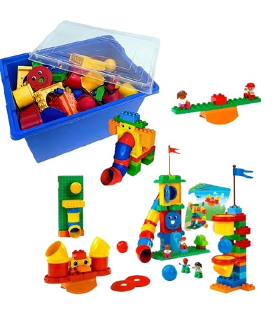Конструктор Набор с трубками DUPLO 9076, арт. duplo-nabor-s-trubkami-90, производитель ООО "СТЕМ ЦЕНТР" , ISBN 200-9-46938-660-9 № 1
