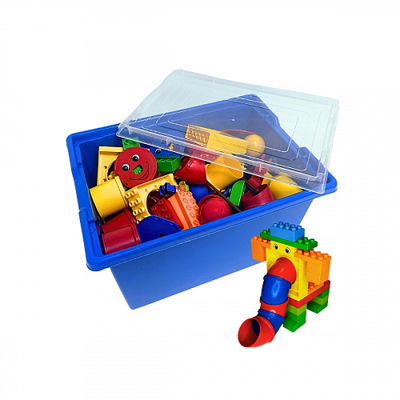 Конструктор Набор с трубками DUPLO 9076, арт. duplo-nabor-s-trubkami-90, производитель ООО "СТЕМ ЦЕНТР" , ISBN 200-9-46938-660-9 № 5