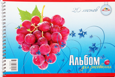 &quot;Виноград&quot; альбом, арт.С0526-06, производитель Апплика, ISBN 46600-0-38320-130-6, № 1