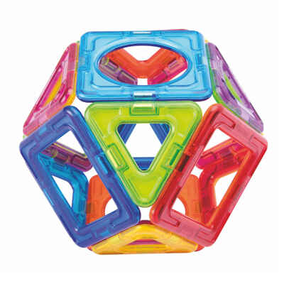 Магнитный конструктор Magformers Basic Plus 14 Set, арт. 715013, производитель Magformers (Магформерс), ISBN 880-9-46553-456-1№ 2