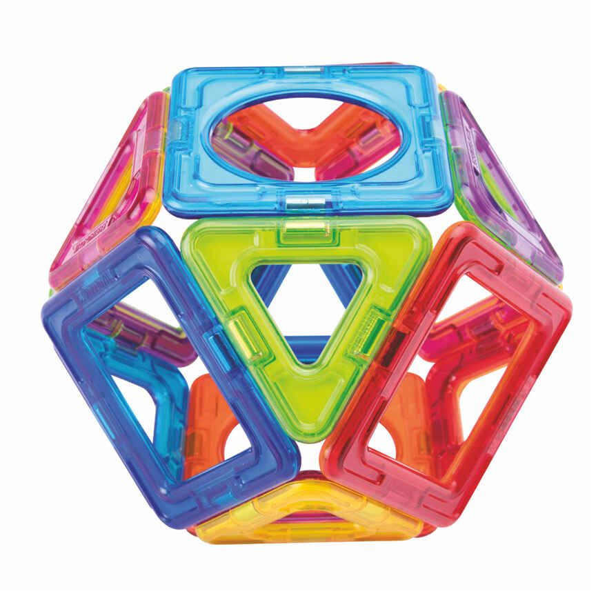 Магнитный конструктор Magformers Basic Plus 14 Set, арт. 715013, производитель Magformers (Магформерс), ISBN 880-9-46553-456-1, № 2