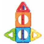 Магнитный конструктор Magformers Basic Plus 14 Set, арт. 715013, производитель Magformers (Магформерс), ISBN 880-9-46553-456-1, № 3