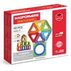 Магнитный конструктор Magformers Basic Plus 30 Set, арт. 715015, производитель Magformers (Магформерс), ISBN 880-9-46553-458-5, № 1