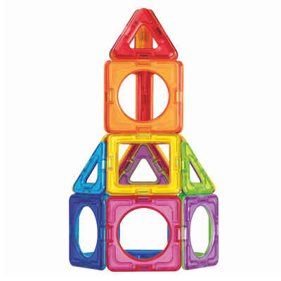 Магнитный конструктор Magformers Basic Plus 30 Set, арт. 715015, производитель Magformers (Магформерс), ISBN 880-9-46553-458-5№ 3