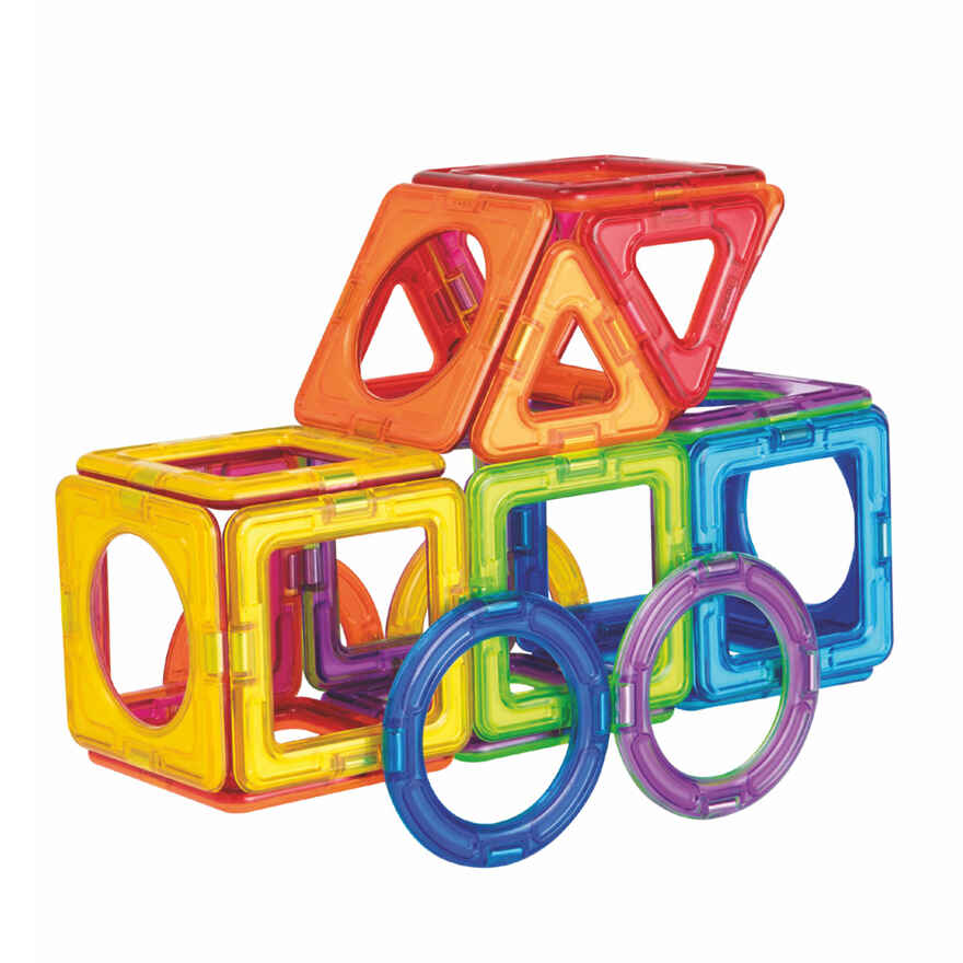 Магнитный конструктор Magformers Basic Plus 30 Set, арт. 715015, производитель Magformers (Магформерс), ISBN 880-9-46553-458-5, № 7