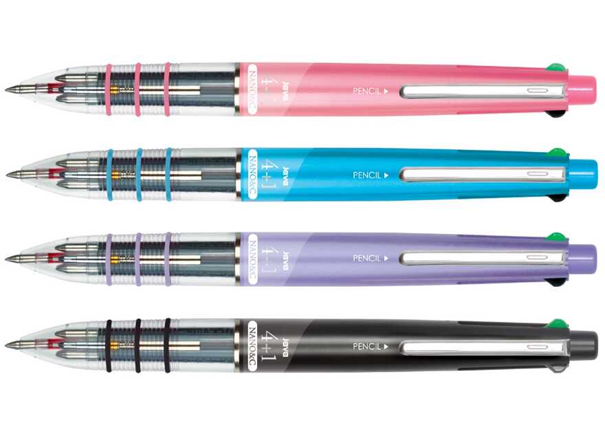 Ручка гелевая 0,4 Nano&C 4+1 Multipen черный, арт. 11.006D, производитель JAVAPEN (ЯВАПЕН), ISBN 880-9-41981-171-7, № 2