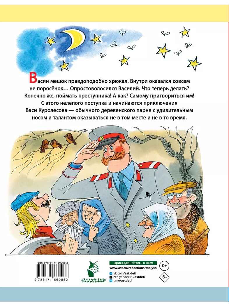 Приключения Васи Куролесова. Рис. В. Чижикова, производитель АСТ , ISBN 978-5-17166-006-2, № 12