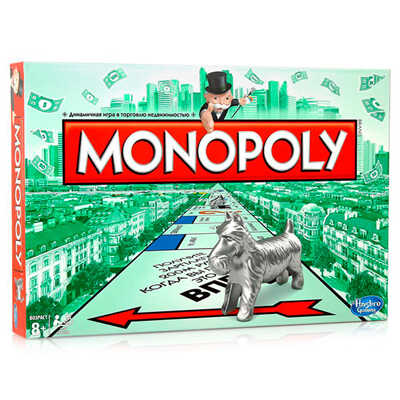 Настольная игра &quot;Монополия&quot;-классическая,(Hasbro), арт.00009, производитель Hasbro (Хасбро), ISBN 502-3-11738-598-8№ 1