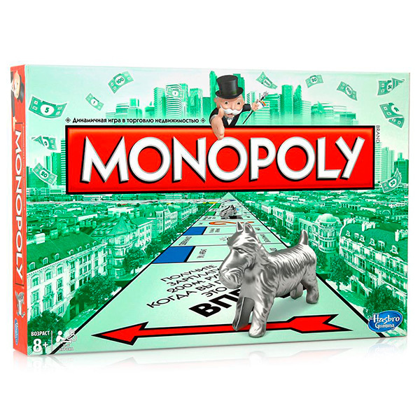 Настольная игра &quot;Монополия&quot;-классическая,(Hasbro), арт.00009, производитель Hasbro (Хасбро), ISBN 502-3-11738-598-8, № 1