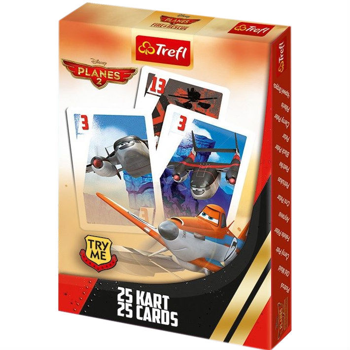 Карточная игра Акулина (25 карт) - Самолеты 2, арт. 08458T, производитель Trefl (Трефл), ISBN 590-0-51108-458-0, № 1