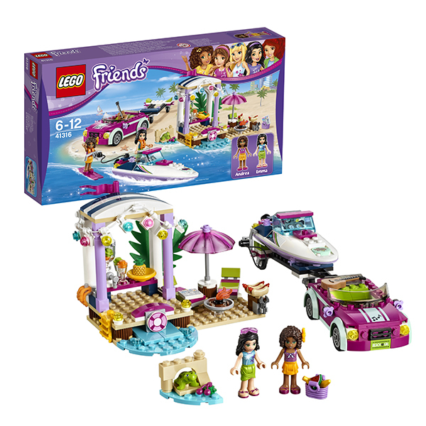 LEGO Friends 41316  Скоростной катер Андреа, производитель LEGO (ЛЕГО), ISBN 570-2-01586-645-3, № 1