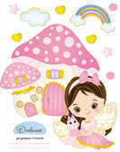 Дневник младшие классы 48 л.,7БЦ Малышка фея, арт. С3621-42, производитель Апплика, ISBN 461-0-12182-703-3, № 1