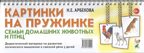 Картинки на пружинке. Семьи домашних животных и птиц. Дидактический материал по развитию логического мышления и связной речи у детей. Арбекова Н.Е., производитель Гном , ISBN 978-5-00160-242-2, № 1
