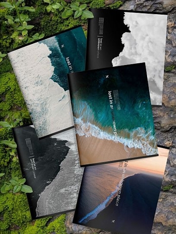 Тетрадь 48 л. А5 клетка Lost place, арт. LXCBCL-LP, производитель ФАРМ, ISBN 460-2-72319-110-0№ 1