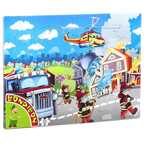 Пазл «Пожарная служба» 35 дет. 28х21 см , арт. ВВ4670, производитель Bondibon (Бондибон), ISBN 489-5-13604-710-6, № 1