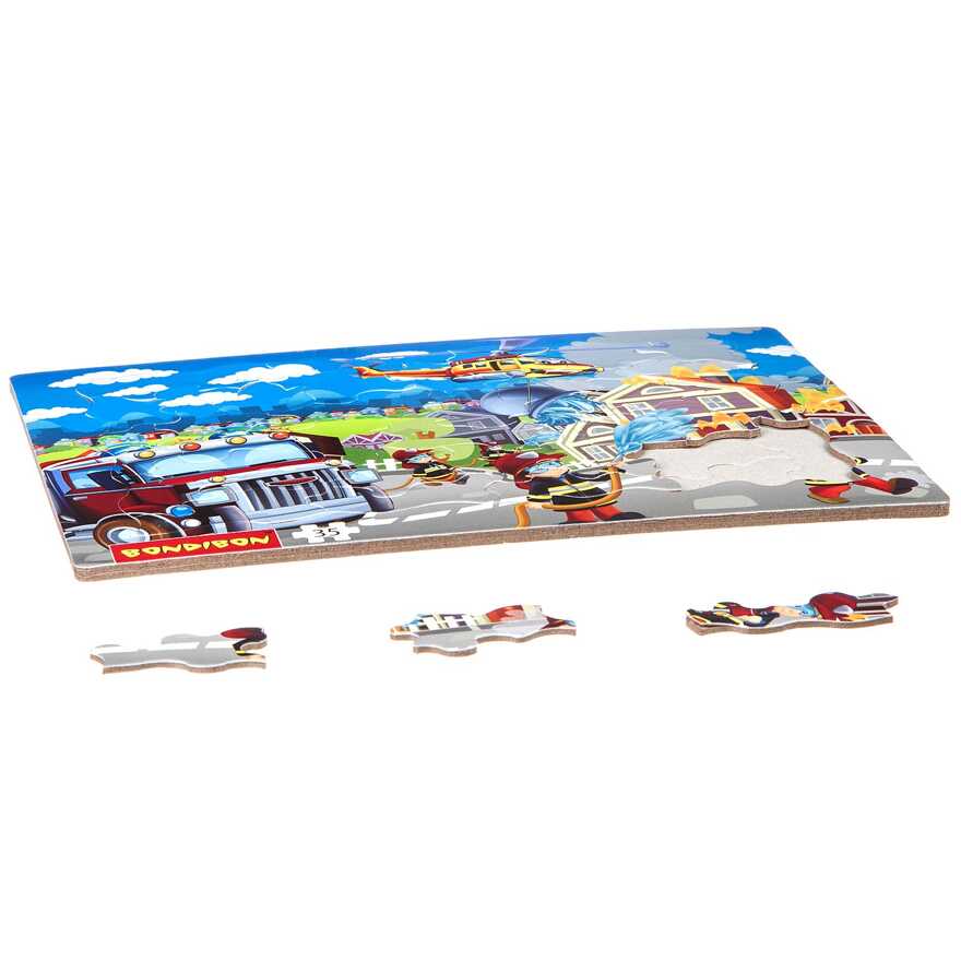 Пазл «Пожарная служба» 35 дет. 28х21 см , арт. ВВ4670, производитель Bondibon (Бондибон), ISBN 489-5-13604-710-6, № 2