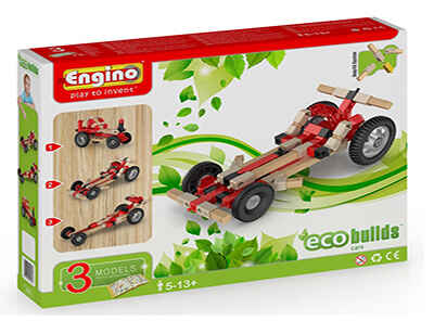 Конструктор ENGINO: Автомобили, серия ECO BUILDS, арт.EB10, производитель ENGINO, ISBN 529-1-66400-096-2№ 1