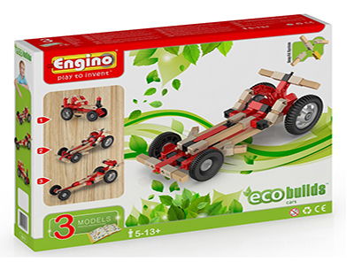 Конструктор ENGINO: Автомобили, серия ECO BUILDS, арт.EB10, производитель ENGINO, ISBN 529-1-66400-096-2, № 1