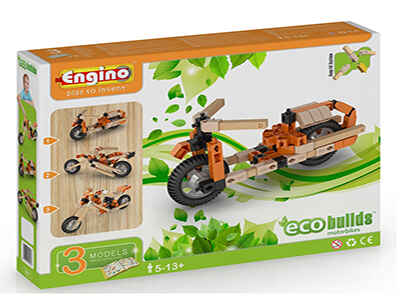 Конструктор ENGINO: Мотоциклы, серия ECO BUILDS, арт.EB11, производитель ENGINO, ISBN 529-1-66400-097-9№ 1