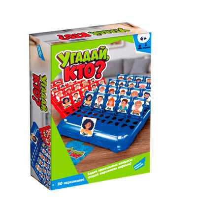 Игра детская настольная Угадай кто, арт. 1205, производитель DREAM MAKERS-BOARD GAMES, ISBN 481-4-72301-847-3 № 1