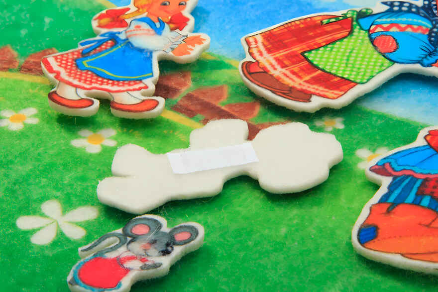 Репка фетр, арт. LIP1176, производитель Веселые липучки LIP-LIP, ISBN 460-9-21800-138-8, № 4