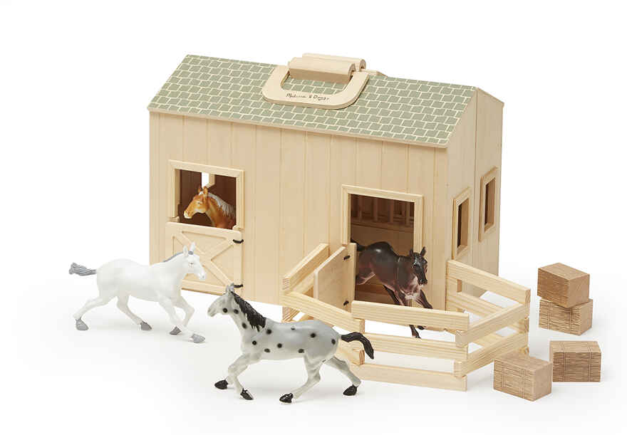 Создай свой мир Раздвижная конюшня, арт. 3704, производитель Melissa & Doug (Мелисса &Дог), ISBN 000-0-77213-704-1, № 3