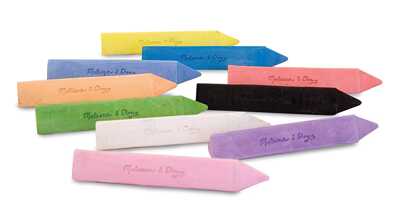 Творчество Набор треугольных мелков, арт. 4100M, производитель Melissa & Doug (Мелисса &Дог), ISBN 00-0-77204-100-3№ 2