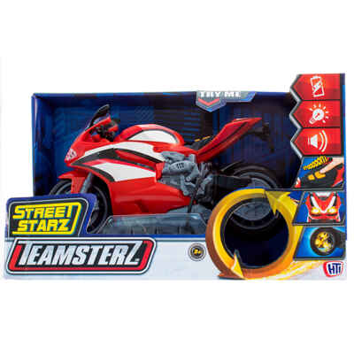 Мотоцикл Teamsterz серия Street Starz (красный), арт. 1416881, производитель HTI (ЭйчТиАй), ISBN 505-0-84168-811-5№ 3