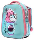 Рюкзак Schoolformat Shake it, модель ERGONOMIC 3А4, жесткий каркас, трехсекционный, 17 л, для девочек, арт. РЮКЖК3А4-ШКТ, производитель ФАРМ, ISBN 460-2-72314-876-0, № 1