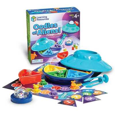 LER5546 Развивающая игрушка &quot;Oodles of Aliens. Космическая сортировка&quot; (48 элементов), производитель Learning Resources, ISBN 76-5-02305-546-7№ 2