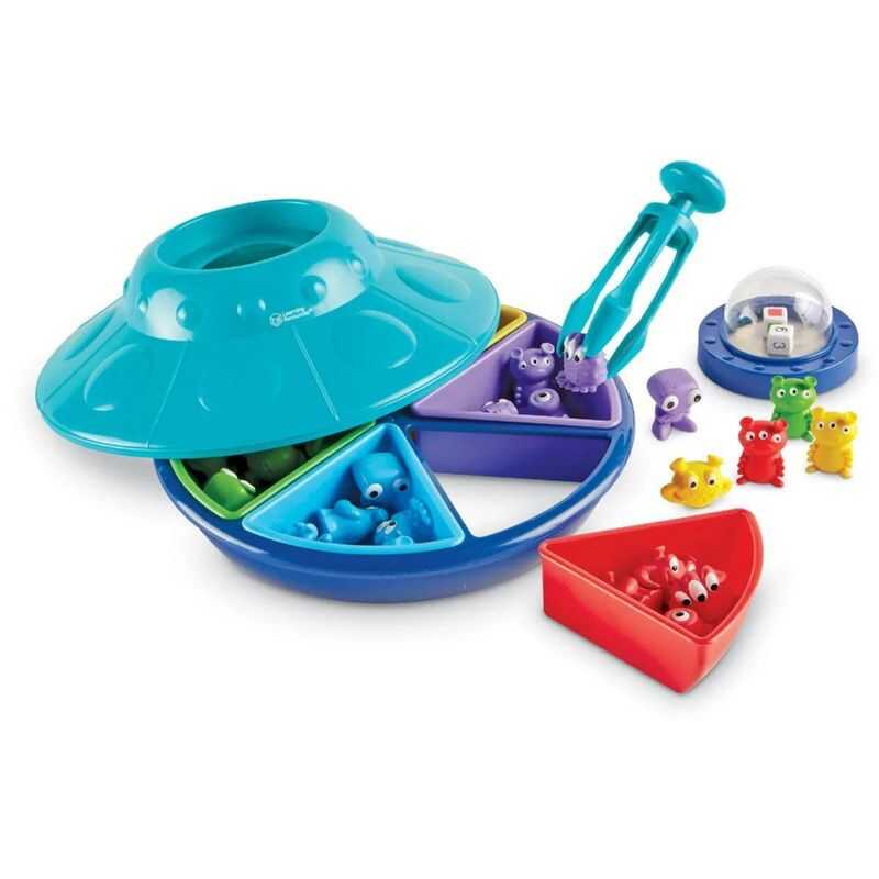 LER5546 Развивающая игрушка &quot;Oodles of Aliens. Космическая сортировка&quot; (48 элементов), производитель Learning Resources, ISBN 76-5-02305-546-7, № 3